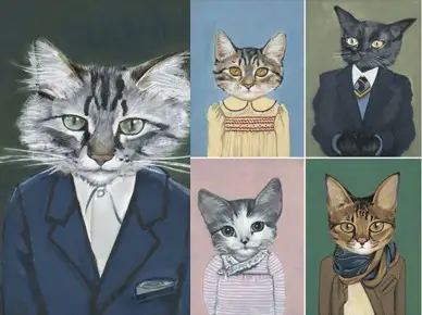 Cats in Clothes