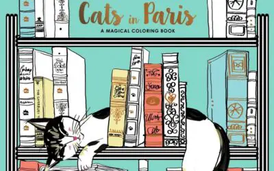 CATS IN PARIS COLORING BOOK