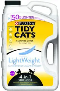 Tidy Cats 4-in-1 Litter - Lightweight formula