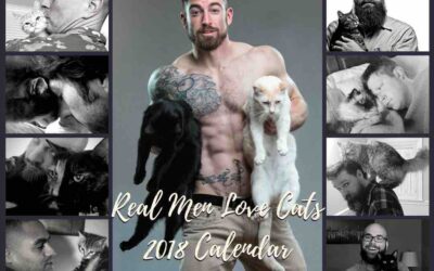 REAL MEN LOVE CATS 2018 CALENDAR