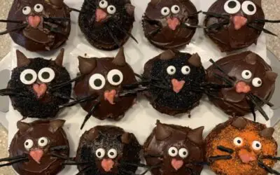 Halloween Cat Cupcakes