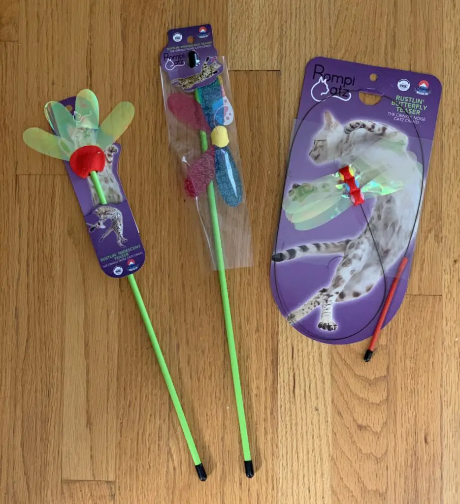 rompicatz teaser cat toys assorted