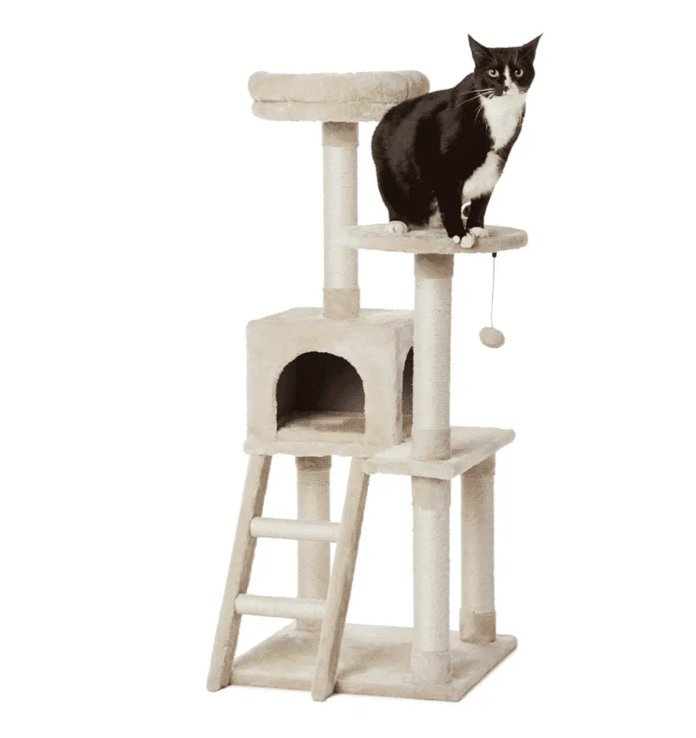 Floor to ceiling cat tower