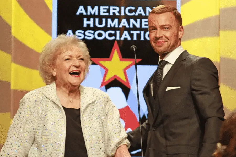 Betty White at AHA Introducing Guide Dog Category - Credit State Farm