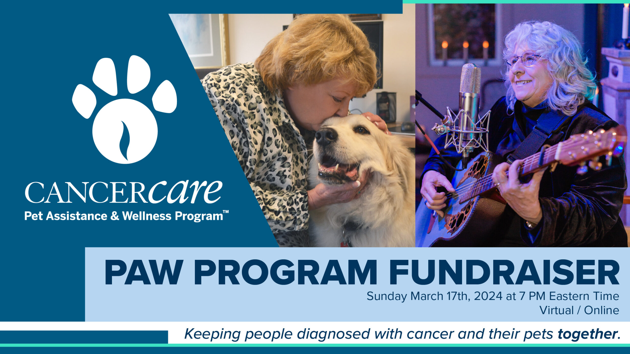 RSVP Photo Banner for Cancer Care Paw event